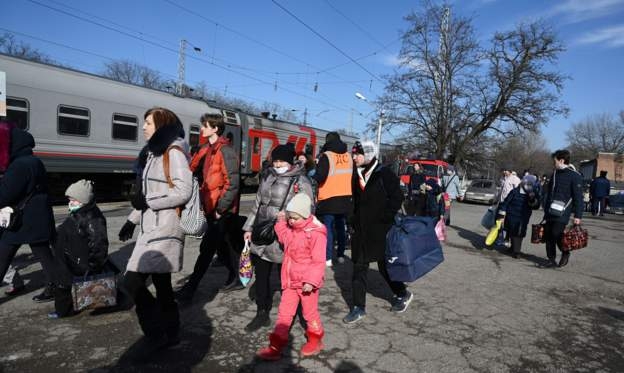 უკრაინის ოკუპირებული ტერიტორიებიდან რუსეთში ევაკუაცია 61 000-მა ადამიანმა განახორციელა