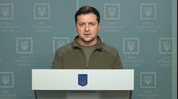 ზელენსკი: მსოფლიოს უძლიერესი ძალები უკრაინაში ომს შორიდან ადევნებენ თვალს