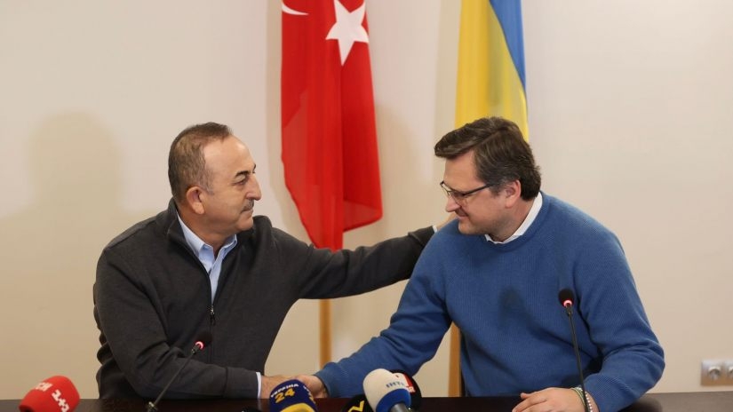 პოლონეთის, ჩეხეთის, სლოვენიისა და ლიეტუვის შემდეგ უკრაინაში თურქეთის საგარეო საქმეთა მინისტრი ჩავიდა