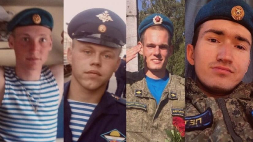 19-20-25 წლის ბიჭები - იდენტიფიცირებული არიან რუსული „ელიტური“ პოლკის ჯარისკაცები