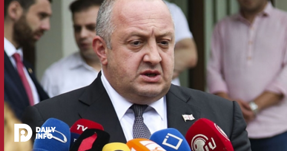 გიორგი მარგველაშვილი უკრაინიდან განცხადებას აკეთებს