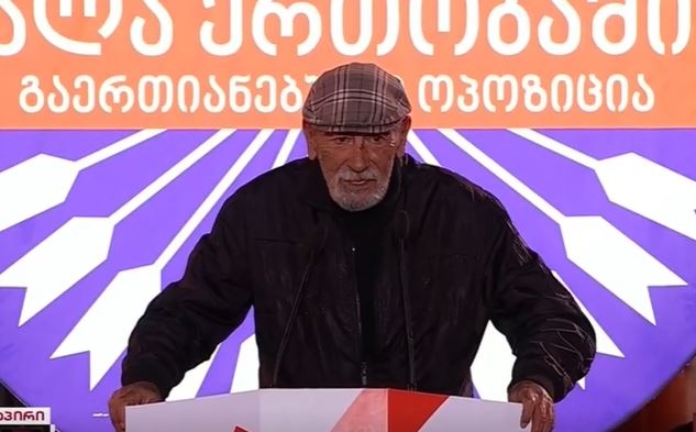 „მიხეილ სააკაშვილი უნდა გაუშვათ, თორემ  მერე გვიან იქნება“ - ბუბა კიკაბიძე დღეს პარლამენტში პირველად მივიდა