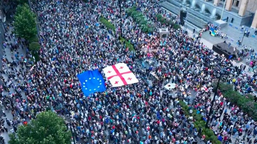 24 ივნისის აქციაზე 60 ათასიდან 80 ათასამდე ადამიანი გავიდა