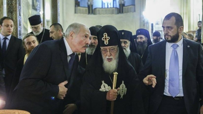 ბელარუსის პრეზიდენტი, ალექსანდრ ლუკაშენკო ილია მეორეს დაბადების დღეს ულოცავს