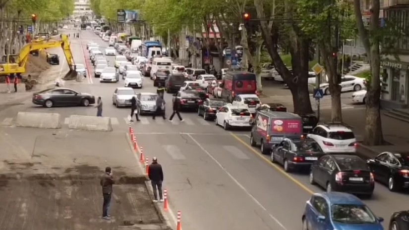 წერეთლის გამზირის რეაბილიტაცია დღეს საღამოს დასრულდება | კალაძის განცხადება