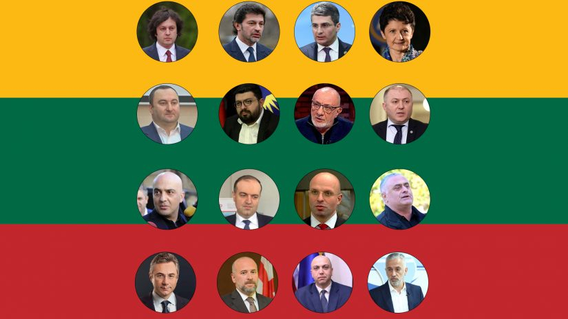 ლიეტუვას მიერ სანქცირებული „ქართული ოცნება“ | სრული სია