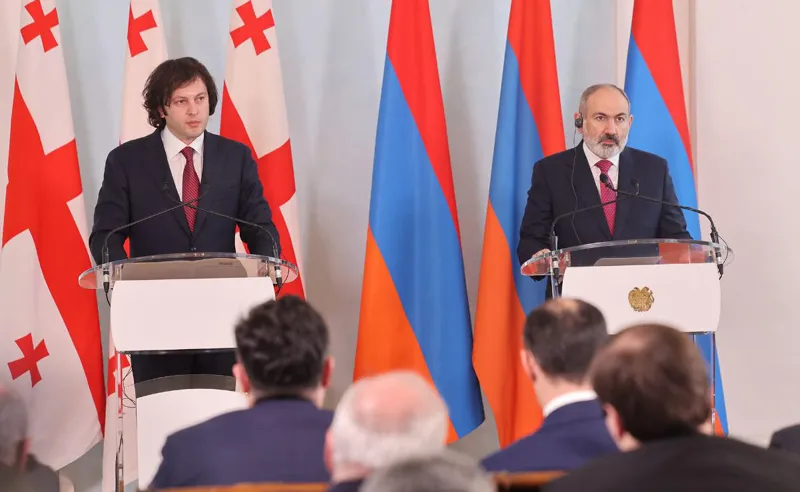 ნიკოლ ფაშინიანი: სომხეთსა და საქართველოს აქვთ აქტიური როლი რეგიონული განვითარების მიმართულებით