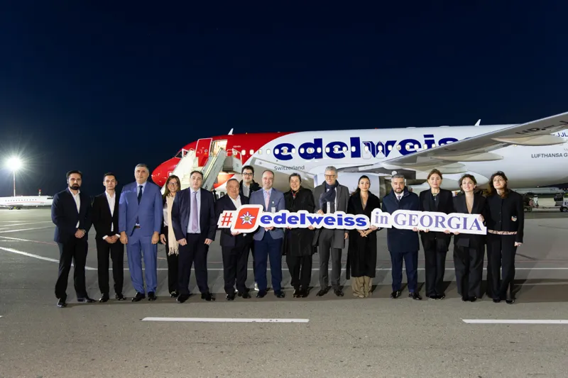 საქართველოს ავიაბაზარზე ოპერირება შვეიცარიულმა ავიაკომპანია Edelweiss-მა დაიწყო