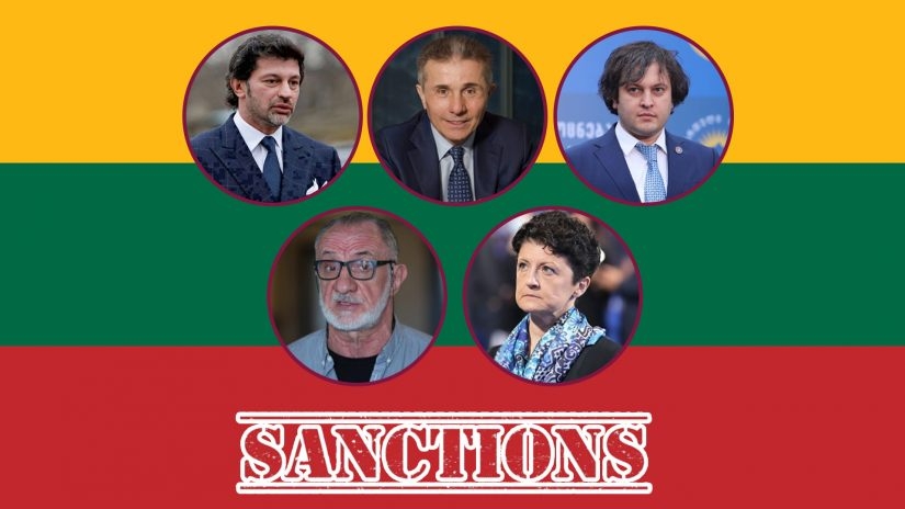 ივანიშვილი, კობახიძე, კალაძე, წულუკიანი, ხაინდრავა | ლიეტუვა 102 სანქცირებულის სიას ასაჯაროებს