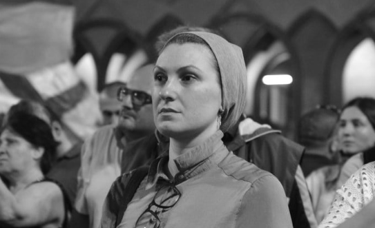 საპროტესტო მარშზე თსუ-ის ლექტორი ქეთევან ხუსკივაძე დააკავეს საპროტესტო მარშზე თსუ-ის ლექტორი ქეთევან ხუსკივაძე დააკავეს