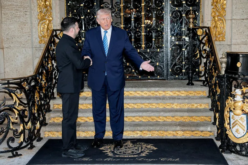 დონალდ ტრამპი ფლორიდაში ვოლოდიმირ ზელენსკის მასპინძლობს დონალდ ტრამპი ფლორიდაში ვოლოდიმირ ზელენსკის მასპინძლობს